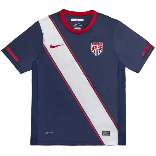 Günstige USA 2010 Herrentrikot Auswärts Retro Kurzarm Günstige USA 2010 Herrentrikot Auswärts Retro Kurzarm