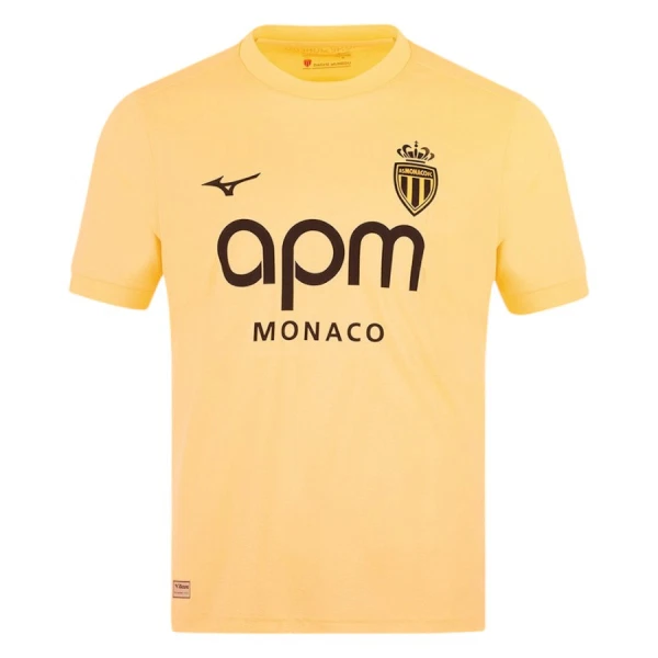 Günstige AS Monaco Kindertrikot Ausweich 2025/26 Kurzarm