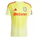 Günstige Aston Villa Torwart Herrentrikot 2025/26 Kurzarm Gelbe