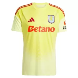 Günstige Aston Villa Torwart Herrentrikot 2025/26 Kurzarm Gelbe Günstige Aston Villa Torwart Herrentrikot 2025/26 Kurzarm Gelbe