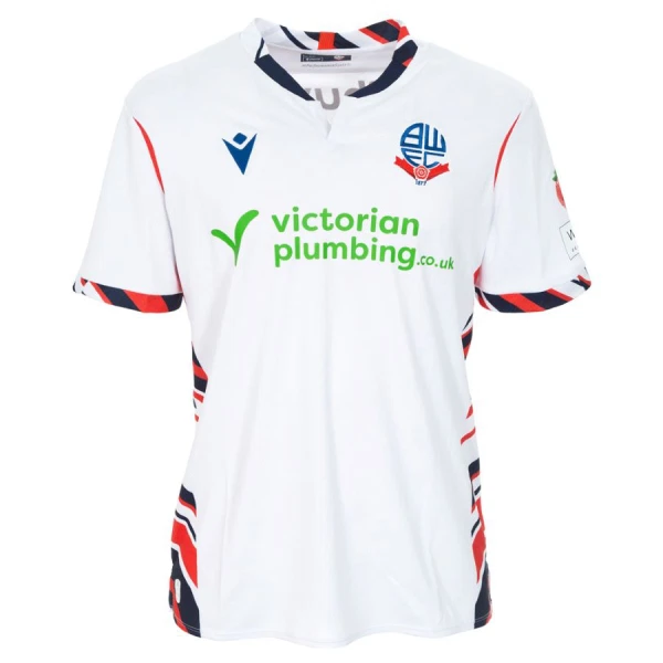 Günstige Bolton Wanderers Herrentrikot Heim 2025/26 Kurzarm Günstige Bolton Wanderers Herrentrikot Heim 2025/26 Kurzarm