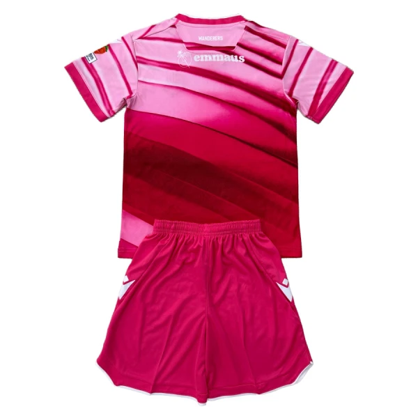 Günstige Bolton Wanderers Kindertrikot Ausweich 2025/26 Kurzarm