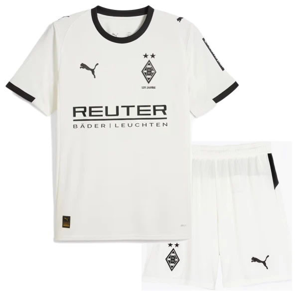 Günstige Borussia Mönchengladbach Kindertrikot Heim 2025/26 Kurzarm Günstige Borussia Mönchengladbach Kindertrikot Heim 2025/26 Kurzarm