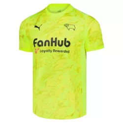 Günstige Derby County Torwart Herrentrikot 2025/26 Kurzarm Gelbe Günstige Derby County Torwart Herrentrikot 2025/26 Kurzarm Gelbe