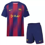 Günstige FC Barcelona x Ed Sheeran Kindertrikot 2025/26 Kurzarm - Speziell