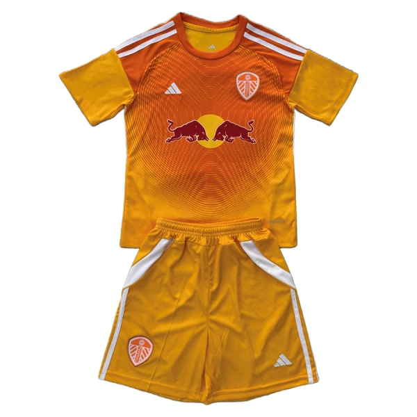 Günstige Leeds United Torwart Kindertrikot 2025/26 Kurzarm Günstige Leeds United Torwart Kindertrikot 2025/26 Kurzarm