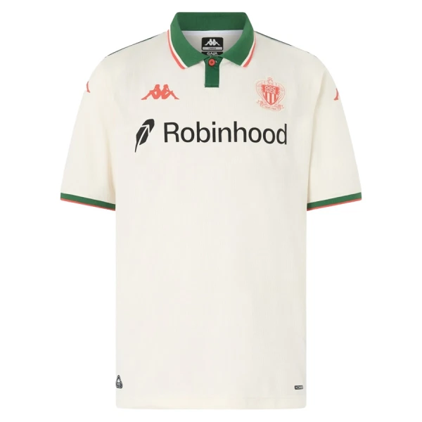 Günstige OGC Nice Herrentrikot Auswärts 2025/26 Kurzarm Günstige OGC Nice Herrentrikot Auswärts 2025/26 Kurzarm