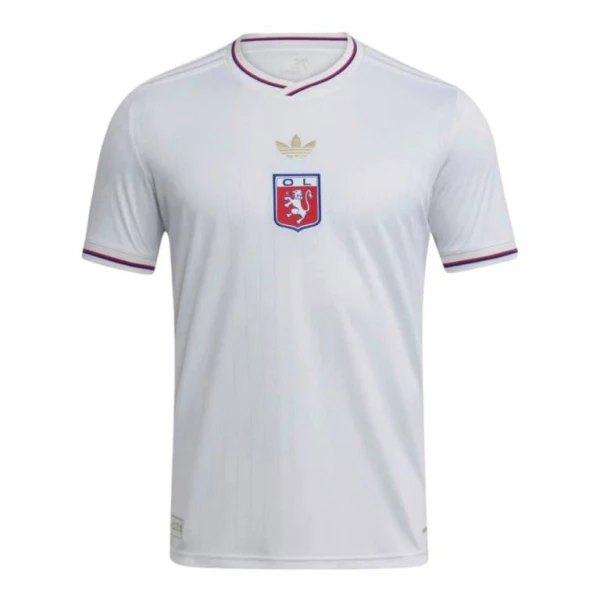 Günstige Olympique Lyon Kindertrikot Jubiläum 2025/26 Kurzarm