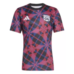 Günstige Olympique Lyon Pre-Match Herrentrikot 2025/26 Kurzarm Günstige Olympique Lyon Pre-Match Herrentrikot 2025/26 Kurzarm