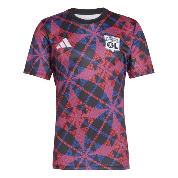 Günstige Olympique Lyon Pre-Match Herrentrikot 2025/26 Kurzarm Günstige Olympique Lyon Pre-Match Herrentrikot 2025/26 Kurzarm