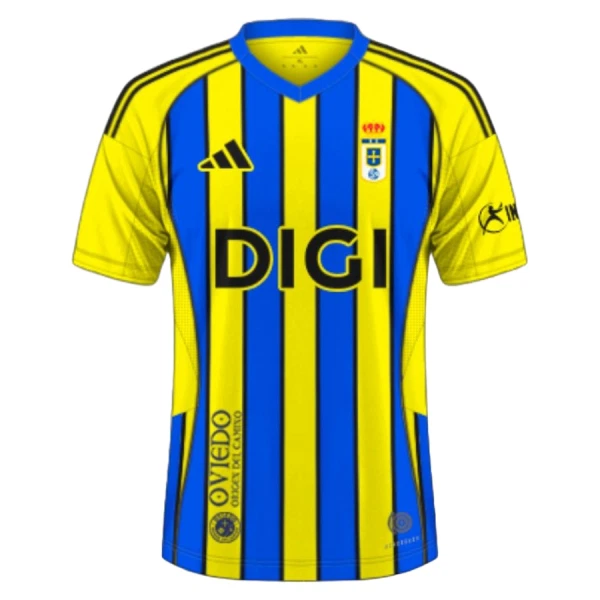 Günstige Real Oviedo Herrentrikot Auswärts 2025/26 Kurzarm Günstige Real Oviedo Herrentrikot Auswärts 2025/26 Kurzarm