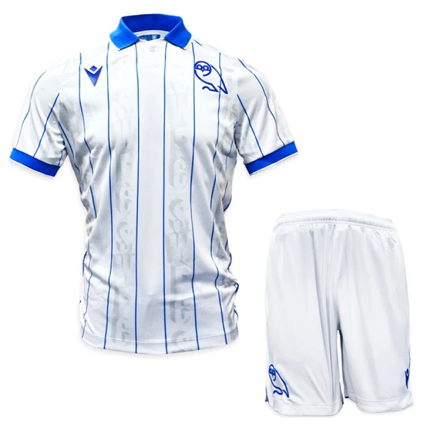 Günstige Sheffield Wednesday Kindertrikot Ausweich 2025/26 Kurzarm Günstige Sheffield Wednesday Kindertrikot Ausweich 2025/26 Kurzarm