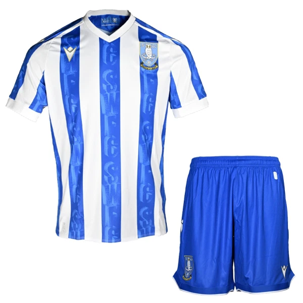 Günstige Sheffield Wednesday Kindertrikot Heim 2025/26 Kurzarm Günstige Sheffield Wednesday Kindertrikot Heim 2025/26 Kurzarm