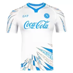 Günstige SSC Neapel Pre-Match Herrentrikot 2025/26 Kurzarm Weiße Günstige SSC Neapel Pre-Match Herrentrikot 2025/26 Kurzarm Weiße