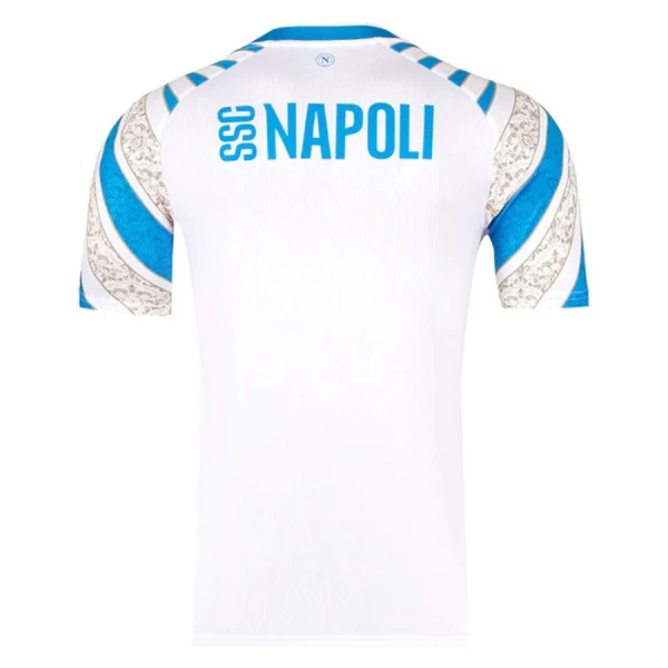 Günstige SSC Neapel Pre-Match Herrentrikot 2025/26 Kurzarm Weiße