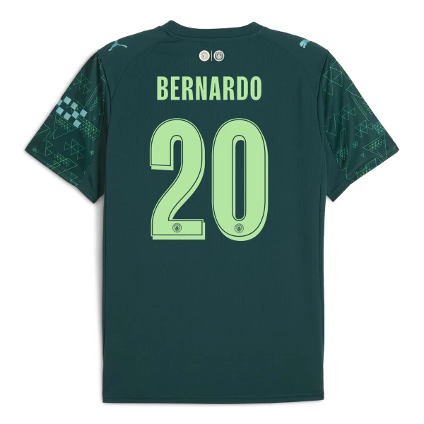 Günstige Manchester City Bernardo 20 Herrentrikot Vierte EA Sport 2025/26 Kurzarm Günstige Manchester City Bernardo 20 Herrentrikot Vierte EA Sport 2025/26 Kurzarm
