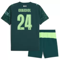 Günstige Manchester City Gvardiol 24 Kindertrikot Vierte EA Sport 2025/26 Kurzarm Günstige Manchester City Gvardiol 24 Kindertrikot Vierte EA Sport 2025/26 Kurzarm