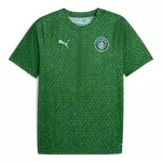 Günstige Manchester City Pre-Match Herrentrikot 2025/26 Kurzarm Grüne