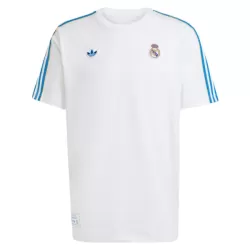 Günstige Real Madrid Terrace Icons Herrentrikot 2025/26 Kurzarm Weiße Günstige Real Madrid Terrace Icons Herrentrikot 2025/26 Kurzarm Weiße