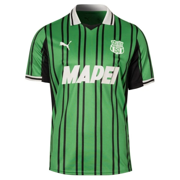Günstige Sassuolo Herrentrikot Heim 2025/26 Kurzarm Günstige Sassuolo Herrentrikot Heim 2025/26 Kurzarm