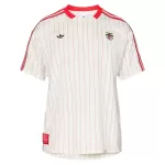 Günstige SL Benfica Terrace Icons Herrentrikot 2025/26 Kurzarm