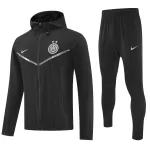 Inter Mailand Trainingsjacke mit Kapuze 2025/26 Schwarze