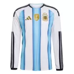 Günstige Argentinien Herrentrikot Heim WM 2026 Langarm