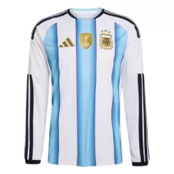 Günstige Argentinien Herrentrikot Heim WM 2026 Langarm