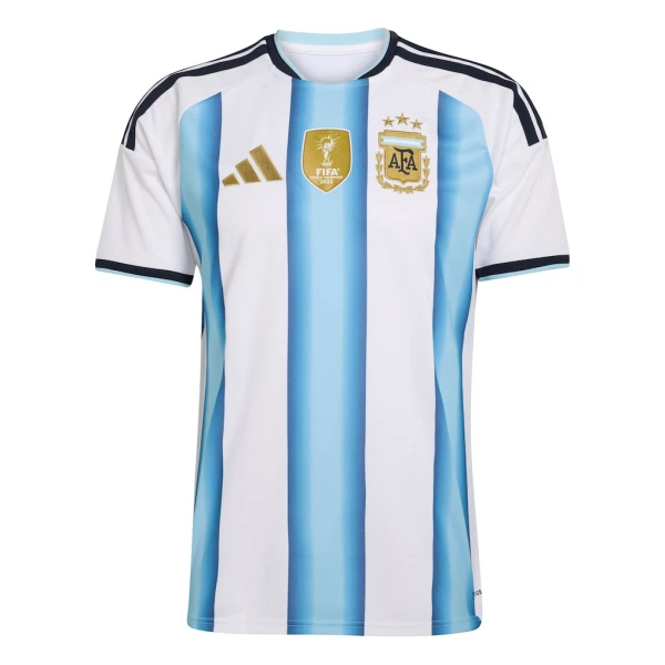 Günstige Argentinien Kindertrikot Heim WM 2026 Kurzarm