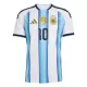 Günstige Argentinien Messi 10 Herrentrikot Heim WM 2026 Kurzarm