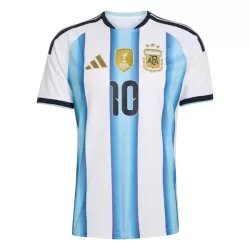 Günstige Argentinien Messi 10 Kindertrikot Heim WM 2026 Kurzarm