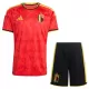 Günstige Belgien Kindertrikot Heim WM 2026 Kurzarm