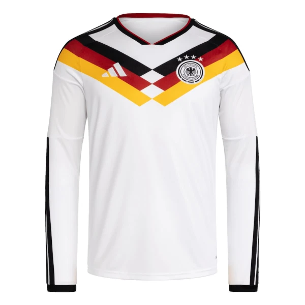 Günstige Deutschland Herrentrikot Heim WM 2026 Langarm