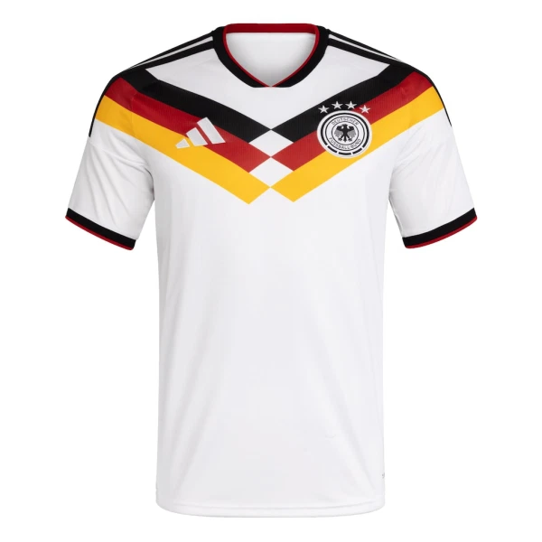Günstige Deutschland Kindertrikot Heim WM 2026 Kurzarm