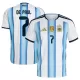 Günstige Argentinien De Paul 7 Herrentrikot Heim WM 2026 Kurzarm