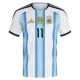 Günstige Argentinien Di Maria 11 Herrentrikot Heim WM 2026 Kurzarm