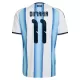 Günstige Argentinien Di Maria 11 Herrentrikot Heim WM 2026 Kurzarm