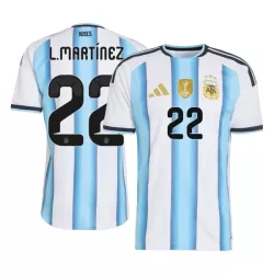 Günstige Argentinien Lautaro Martinez 22 Herrentrikot Heim WM 2026 Kurzarm