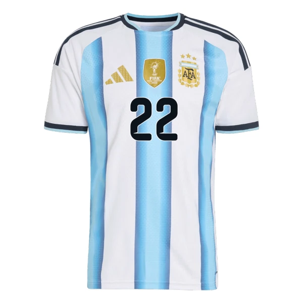 Günstige Argentinien Lautaro Martinez 22 Herrentrikot Heim WM 2026 Kurzarm