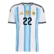 Günstige Argentinien Lautaro Martinez 22 Herrentrikot Heim WM 2026 Kurzarm