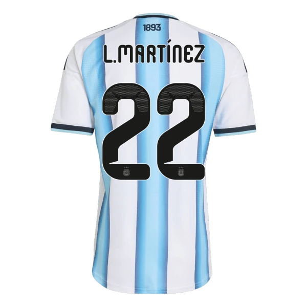 Günstige Argentinien Lautaro Martinez 22 Herrentrikot Heim WM 2026 Kurzarm