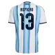 Günstige Argentinien Romero 13 Herrentrikot Heim WM 2026 Kurzarm