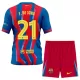 Günstige FC Barcelona Frenkie de Jong 21 Kindertrikot Vierte 2025/26 Kurzarm