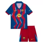 Günstige FC Barcelona Kindertrikot Vierte 2025/26 Kurzarm