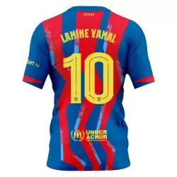 Günstige FC Barcelona Lamine Yamal 10 Herrentrikot Vierte 2025/26 Kurzarm