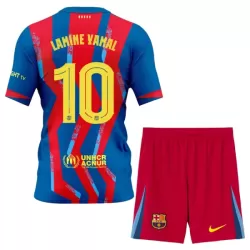 Günstige FC Barcelona Lamine Yamal 10 Kindertrikot Vierte 2025/26 Kurzarm