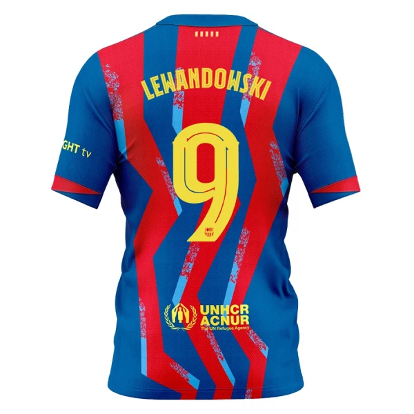Günstige FC Barcelona Lewandowski 9 Herrentrikot Vierte 2025/26 Kurzarm