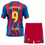 Günstige FC Barcelona Lewandowski 9 Kindertrikot Vierte 2025/26 Kurzarm