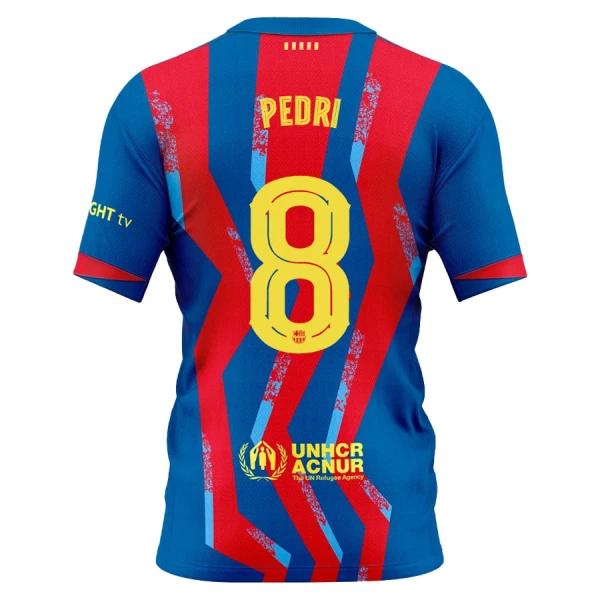Günstige FC Barcelona Pedri 8 Kindertrikot Vierte 2025/26 Kurzarm