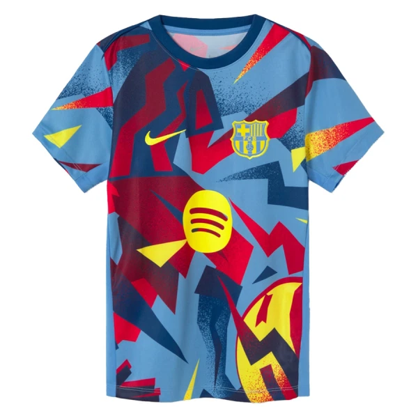 Günstige FC Barcelona Pre-Match Herrentrikot 2025/26 Kurzarm